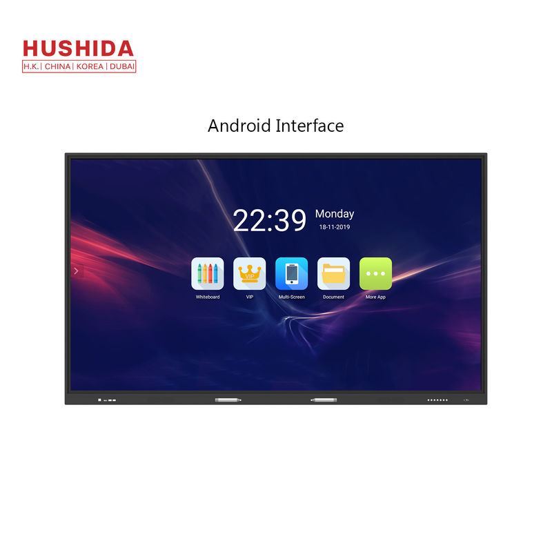 100" 4K 20 Points Touch Screen Interactive Whiteboard for Fair and Conference